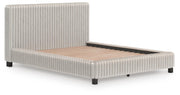 Zuraleus White Queen Upholstered Bed - PCB3381B11