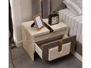 Zurich Bedroom (Bed With Headboard & Dresser With Mirror & Bench & Ottoman & 2 Nightstand) - King - 120-ZUR-KB-SET-2