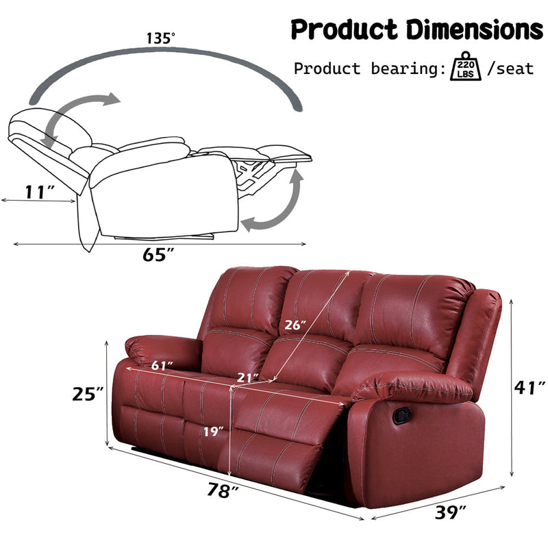 Zuriel Motion Sofa - LV52150