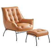 Zusa Accent Chair & Ottoman - AC02379